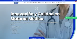 Diseño web corporativo de Hispano Médica en Las Rozas realizado por Consultor SEO APD